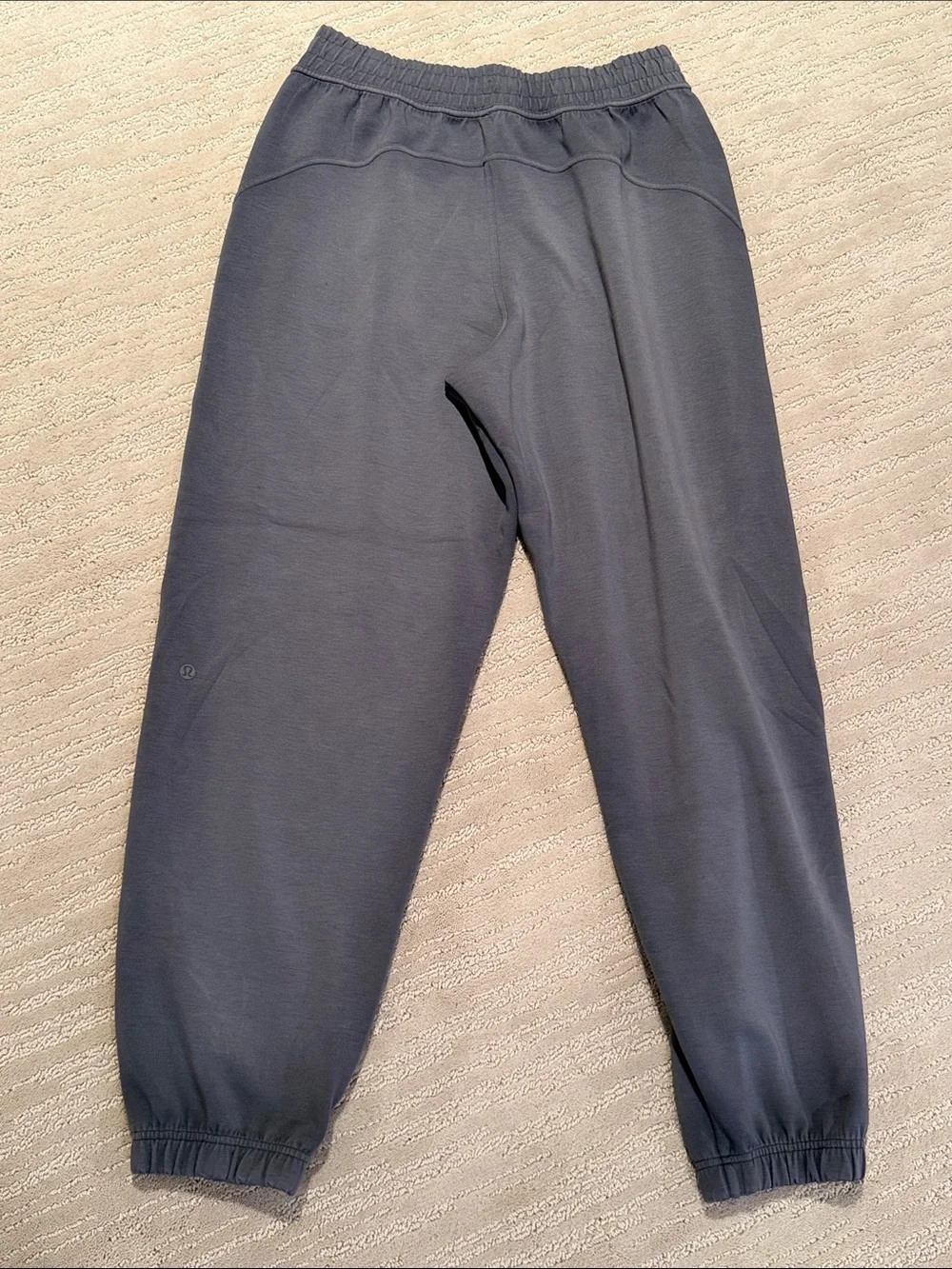 Lululemon Charcoal Dye-Gray Jogger Sweatpants